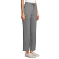 thumbnail image 5 of Time and Tru Women's High Rise Drawstring Waist 30" inseam Knit Pants, 5 of 6