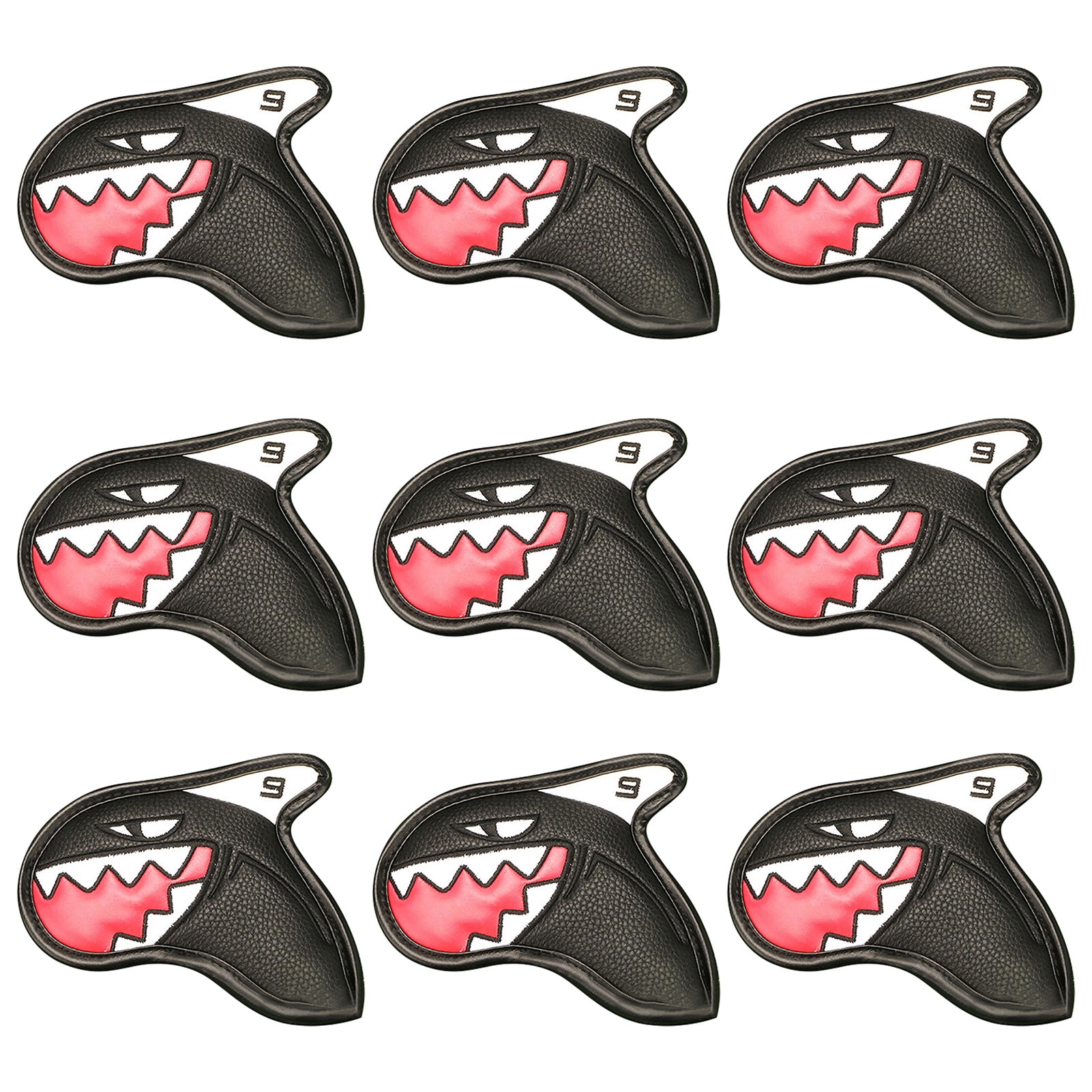 Windcarnival 9Pcs Lightweight Waterproof Faux Leather Golf