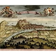 thumbnail image 2 of Beeck, Anna 17x15 Black Modern Framed Museum Art Print Titled - Trevise in the Italian Po Valley 1700, 2 of 4
