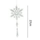 thumbnail image 3 of Crystal Light Catcher Copo de nieve Navidad Arco iris Ornamento para el jardín del hogar (E) Ehuebsd Libre de BPA, 3 of 8