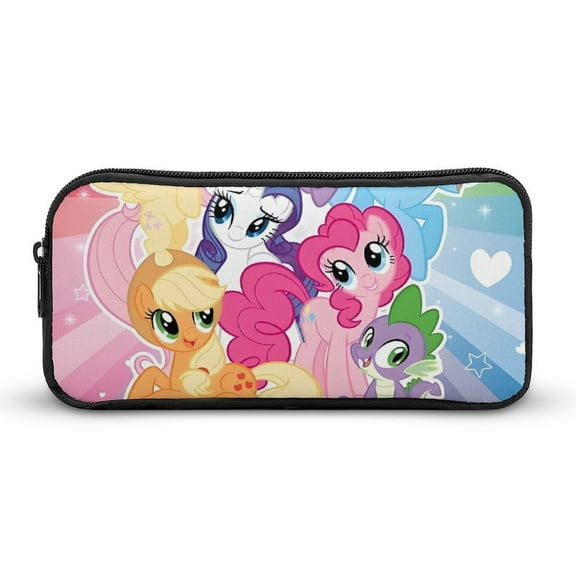 Custom My Little Pony Stationery bag pencil case cosmetic bag storage bag multi-function large capacity fashionable durable gift unisex birthday gift holiday gift