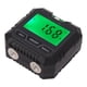 thumbnail image 5 of Medidor de ángulos digital Transportador ABS Mini caja de nivel digital Buscador de ángulos Medidor con base magnética para carpintería Construcción Mampostería Bisel Negro, 5 of 10