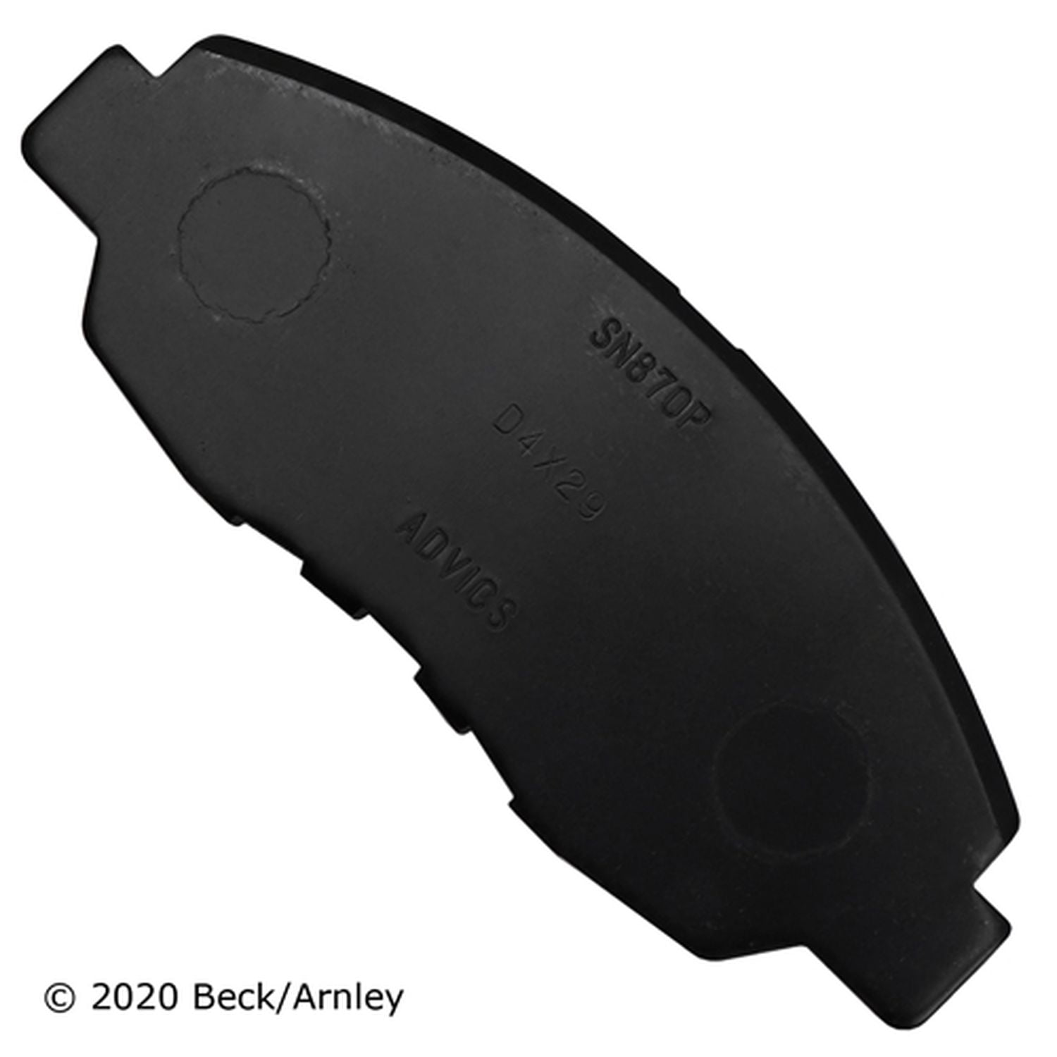 Beck Arnley 089-1741 Bremsbeläge – OE-Ersatz Für Verschiedene Fahrzeugmodelle, Hochwertige Materialien