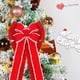 thumbnail image 3 of Lazos navideños Lazos decorativos navideños Lazo de corona navideña para decoración del hogar del árbol de Navidad, 3 of 5