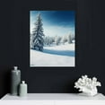thumbnail image 4 of Nawypu Snow Mountain Wall Art Winter Tree Forest at Sunrise Picture Canvas Prints Nature Landscape Paintings Prints Modern Artwork for Living Room Home Decoration (16 x 20in), 4 of 4