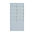 thumbnail image 1 of DOYO Time Card Rack Soporte de montaje en pared 24 Ranura de bolsillo, 1 of 8