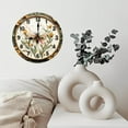 thumbnail image 6 of Bee Flower Wall Clock Farmhouse Decor 10-Inch Silent Wooden Wall Clock, Battery Operated (AA Batteries Not Included), Artistic Home Decor, 6 of 7