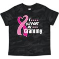 thumbnail image 3 of Inktastic Breast Cancer Awareness I Support My Grammy with Pink Ribbon Boys or Girls Toddler T-Shirt, 3 of 5