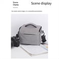 thumbnail image 4 of Estuche para Cámara DSLR Fotógrafo Portátil Fotografía para Equipo Bolso Cruzado Gris, 4 of 5