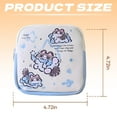 thumbnail image 2 of GASTROPOD 2Pcs Period Bag,Pu Leather Cat Pattern Period Pouch for Pads,Sanitary Napkins,Small Tampons,Portable Pad Bag for Ladies First Period Gifts,Mix1, 2 of 7