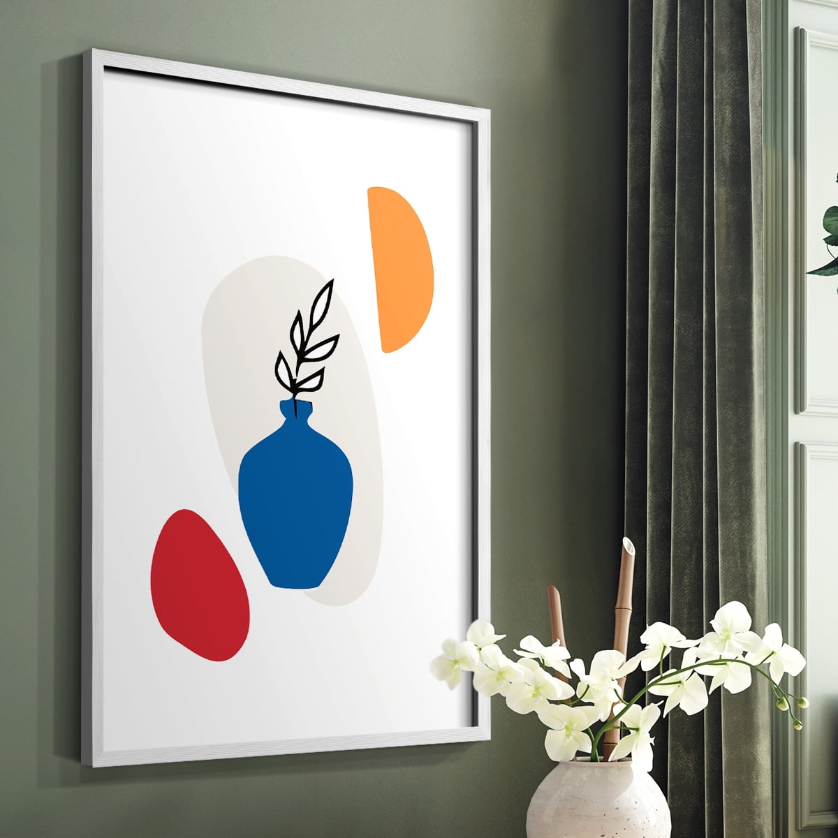 Matisse CCXC in Solid Wood 8 x 10 Framed Print