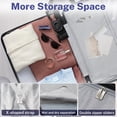 thumbnail image 6 of Luggage Sets 3 Piece Carry on Luggage with Spinner Wheels Hardshell Durable Suitcase with TSA Lock 20 24 28 inch NavyBlue, 6 of 8