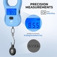 thumbnail image 6 of Calamus Lightweight Fish Scale & Lip Grip Combo, Rechargeable Digital Scale with USB Cable, 55lb Capacity, Lip Gripper with Soft Retractable and Detachable Measuring Tape, Fishing Gifts for Men, 6 of 10
