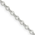thumbnail image 6 of 925 Sterling Silver 2.25mm Fancy Rolo Chain 18 Inch, 6 of 7