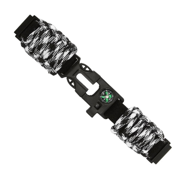 Correa de Reloj Paracord 6 en 1 Pulsera Paracord de 22 Mm Apta para Correa de Reloj Huami Pulsera Deportiva para Aventuras de Camping Al Aire Libre ANGGREK Otros