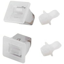 4 Pieces Suitable for 306436 279570 Dryer Door Latch Kit, Clothes