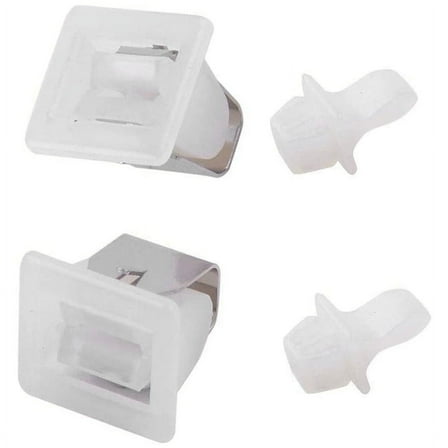 4 Pieces Suitable for 306436 279570 Dryer Door Latch Kit, Clothes