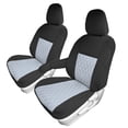 thumbnail image 1 of For Toyota Sienna 2011-2020 FH Group Neoprene Waterproof Custom Fit Car Seat Covers - Front Set Gray, 1 of 9
