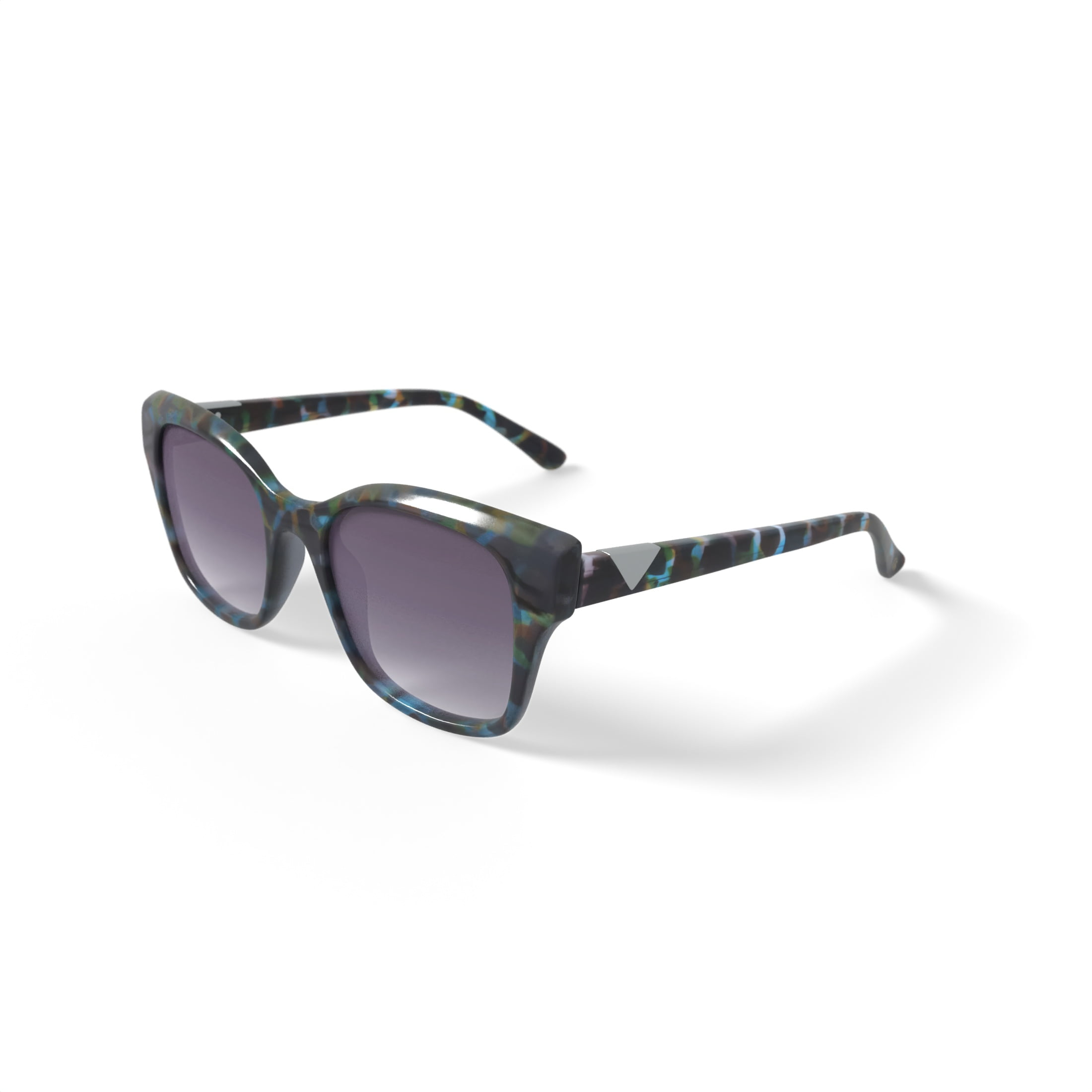 Christian Siriano Rx'able Womens Sunglasses, Daphne, Teal Tortoise, 53.5-19.5-139