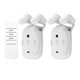 thumbnail image 1 of Dual Smart Curtains Robot Roman Rod Track Automatic Curtain Opener Remote Control Curtain Motor, 1 of 5