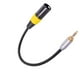 thumbnail image 4 of Jack estéreo Cable de audio Micrófono Cable Adaptador Convertidor AUX kusrkot línea de sonido, 4 of 8