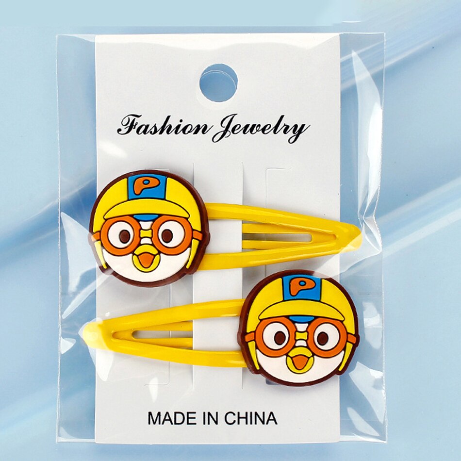Pinces à Cheveux Mickey Mouse Bulles Noires - Accessoire Cheveux Jinmei, Neuf Avec étiquettes