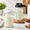 Black+White-32 Ounces, variant on Mason Jar With Pour Spout Lid V-shaped 64 Oz Iced Tea Pitcher Lids Double Leak Proof 2 Quart Drink For Breastmilk Sun Juice Coffe