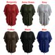 thumbnail image 4 of Las nuevas tapas ocasionales flojas sólidas sólidas de la camiseta de la nueva de la manera de las m Abanopi Borgoña L, 4 of 6