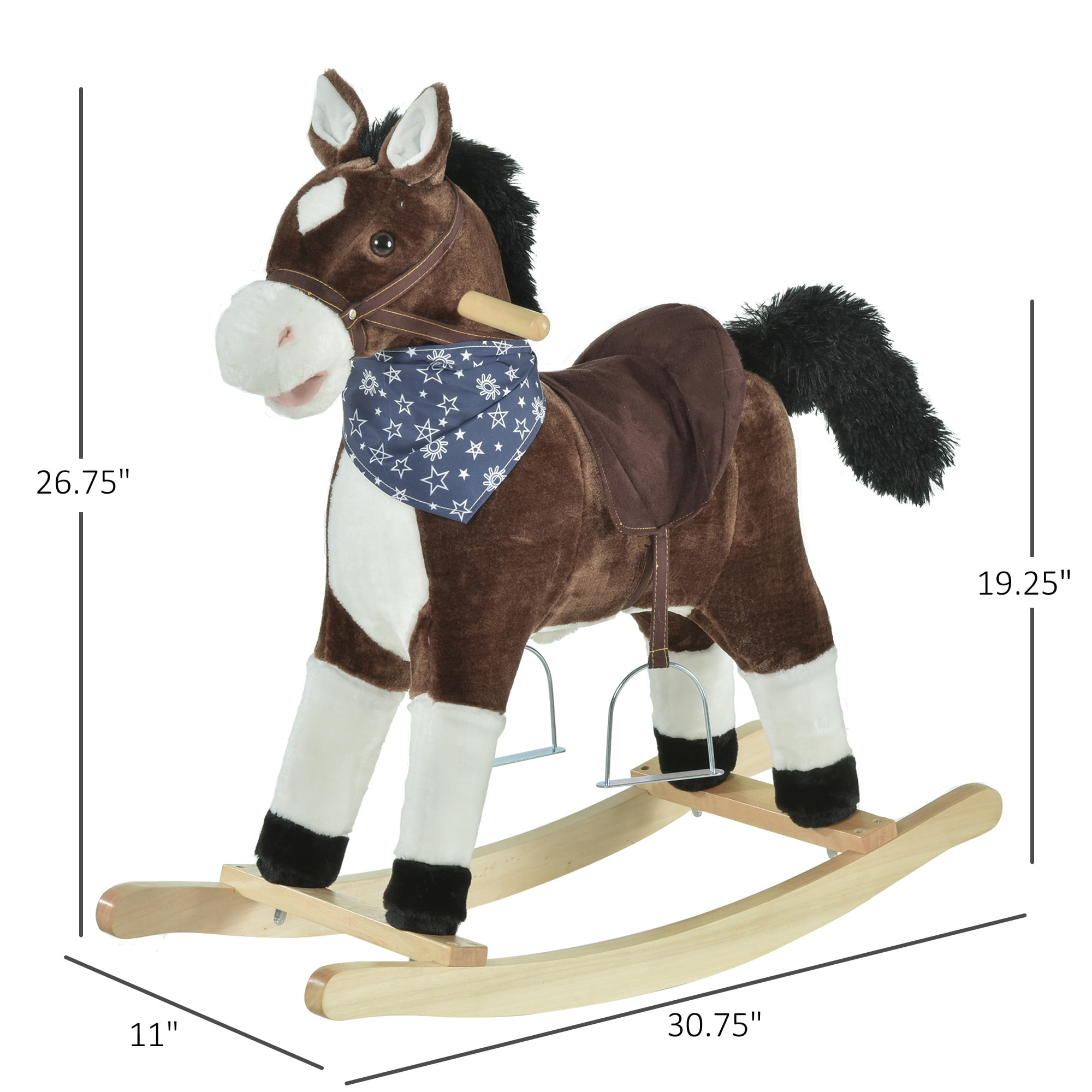 baby horse toys ride