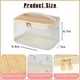 thumbnail image 2 of Bolsa de Maquillaje RSRSLEII Boho Grande Transparente de PVC Impermeable con Asa, 2 of 8