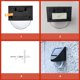 thumbnail image 2 of Lámpara De Pared De 4 Piezas, Farol De Jardín, Luz Led, Ahorro De Espacio, Lámparas Solares, Accesorios Para El Hogar, Luces Nocturnas, Artesanía Serendint HA036153-00, 2 of 6