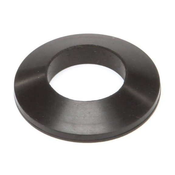 Black Rubber Beveled Washer