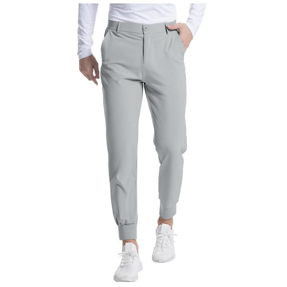Men's Joggers with Stylish Modern Fit, Soft Breathable Fabric, Adjustable Waistband and Functional Pockets for Training, Travel, Gym, Running or Outdoor Activities