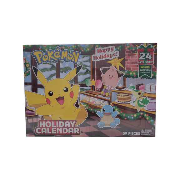 Pokémon Holiday Advent Calendar  24 Days 59 Pieces