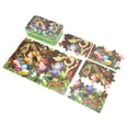thumbnail image 4 of Rompecabezas de 60 piezas para niños, exquisito diseño de dibujos animados, juguete de regalo con caja de almacenamiento, aventura en la jungla, 4 of 14