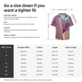 thumbnail image 5 of Gukieu Dreamy Moonlit Window Print Men's Short-sleeved Shirts, Button-down Pocket Shirts, T-shirts, Beach Vacation Travel Summer Clothing-Small, 5 of 5