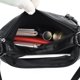 thumbnail image 3 of Jumpingount Bolsos cruzados Bolso de mensajero de PU con cremallera Correa ajustable Bolso de hombro Multibolsillo Gran capacidad para la madre Casual Bolsas de mensajero y de hombro Marrón Jumpingount AP012776-01, 3 of 6
