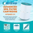 thumbnail image 2 of Hurricane 4 Pack HF8465-01 Advanced Pool and Spa Cartridge Filter Replacement, 2 of 11