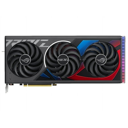 ASUS ROG Strix GeForce RTX 4070 Ti SUPER OC Edition Gaming Graphics Card (PCIe 4.0, 16GB GDDR6X, DLSS 3, Massive vented backplate, Power sensing, Aura Sync) ROG-STRIX-RTX4070TIS-O16G-GAMING