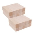 thumbnail image 3 of WHAMVOX Beige Craft Wood Blocks for DIY Projects and Decor Smooth Finish High Quality Basswood 20 Pieces, 3 of 8