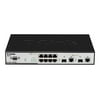 D-Link DGS 3200-10 - Switch - managed - 8 x 10/100/1000 + 2 x combo Gigabit SFP - desktop
