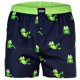 thumbnail image 5 of Happy Shorts Boxers de hombre tejidos, paquete de 3 - Estilo americano, algodón, estampados Möwe/Frog/Surfing Seagull S (Small), 5 of 7