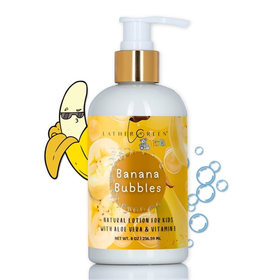 Banana Bubbles Body Lotion for Kids and Toddlers | Lightweight and Hydrating