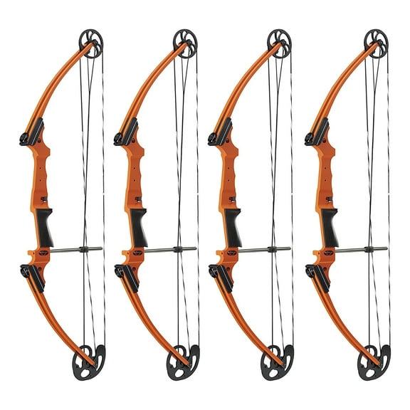 Genesis Archery Original Adjustable Left-Handed Compound Bow (4 Pack)