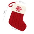 thumbnail image 3 of Honeeladyy Women's Fuzzy Adult Ankle Socks,Christmas Letter Printed Stocking Wool Pendant Christmas Decorations Gift Bag Socks, 3 of 4