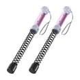 thumbnail image 3 of Weighted Ropeless Battle Ropes, Portable Cordless Battle Rope Set for Home Gym, Pink Rubber-Coated Strength Training Ropes for HIIT, Low-Impact Cardio & Full Body Workout for Men & Women, 3 of 8