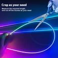 thumbnail image 5 of 22in1 Symphony Car Ambient Light RGB 213 Color Universal Car Interior led strip acrylic Backlight Guide Symphony Atmosphere lamp (6 in 1 App Symphony), 5 of 7