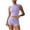 Purple, variant on HUJlwoi 2 Piece Workout Sets for Women Sleeveless Crop Top and Shorts Set Matching Gym Athletic Clothing Yoga Outfits