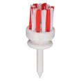 thumbnail image 3 of Sport  Tee,  Ball Brush Tee Convenient Practical Universal Hit Resistant  For Long Distant Hit 54mm-White And Red, 3 of 8