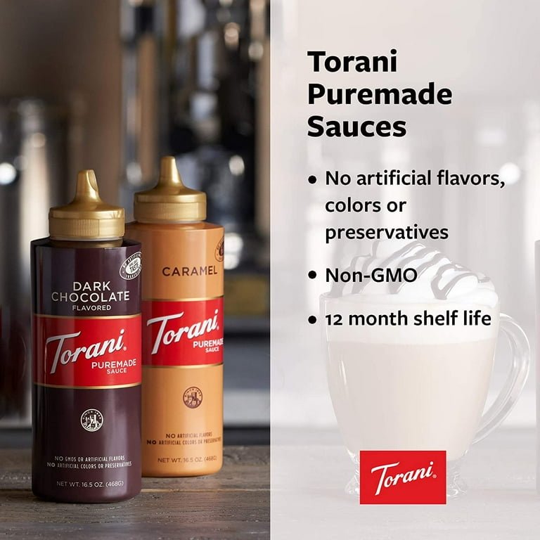 Torani, Dark Chocolate Sauce, 64 Ounce, Family-Owned - Walmart.com